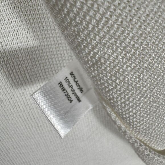 Ming Wang Jacket Black White Zebra Stripe Womens‎ Small Acrylic Knit Cardigan - Picture 7 of 11